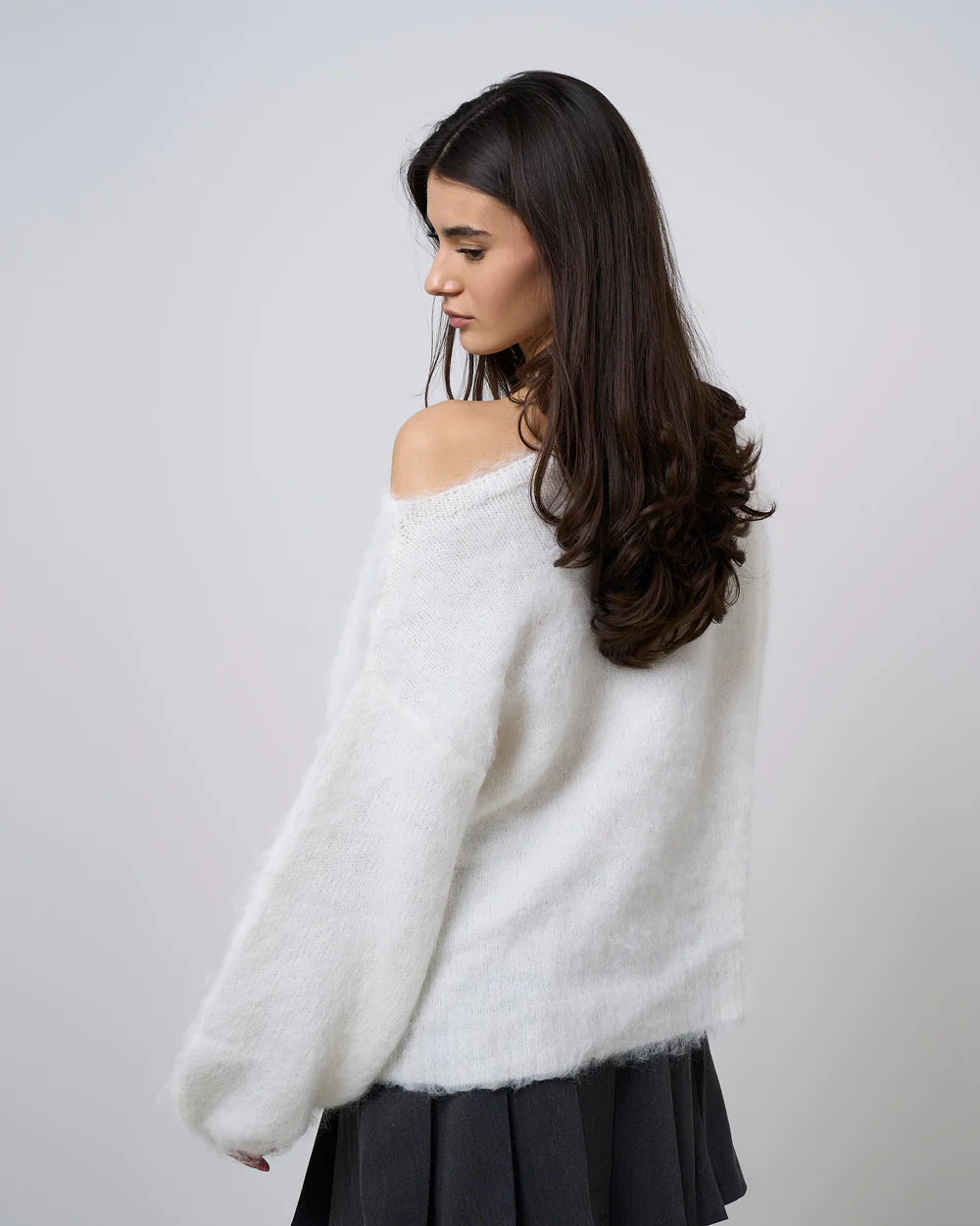 Aude Off-Shoulder Sweater