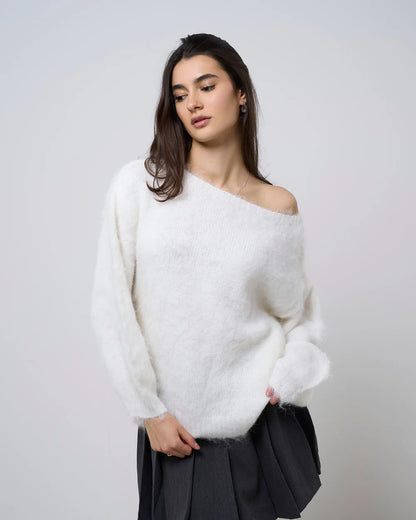 Aude Off-Shoulder Sweater